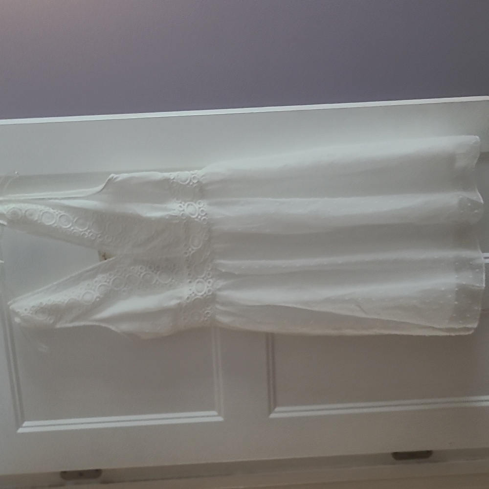 NWT white dress size small